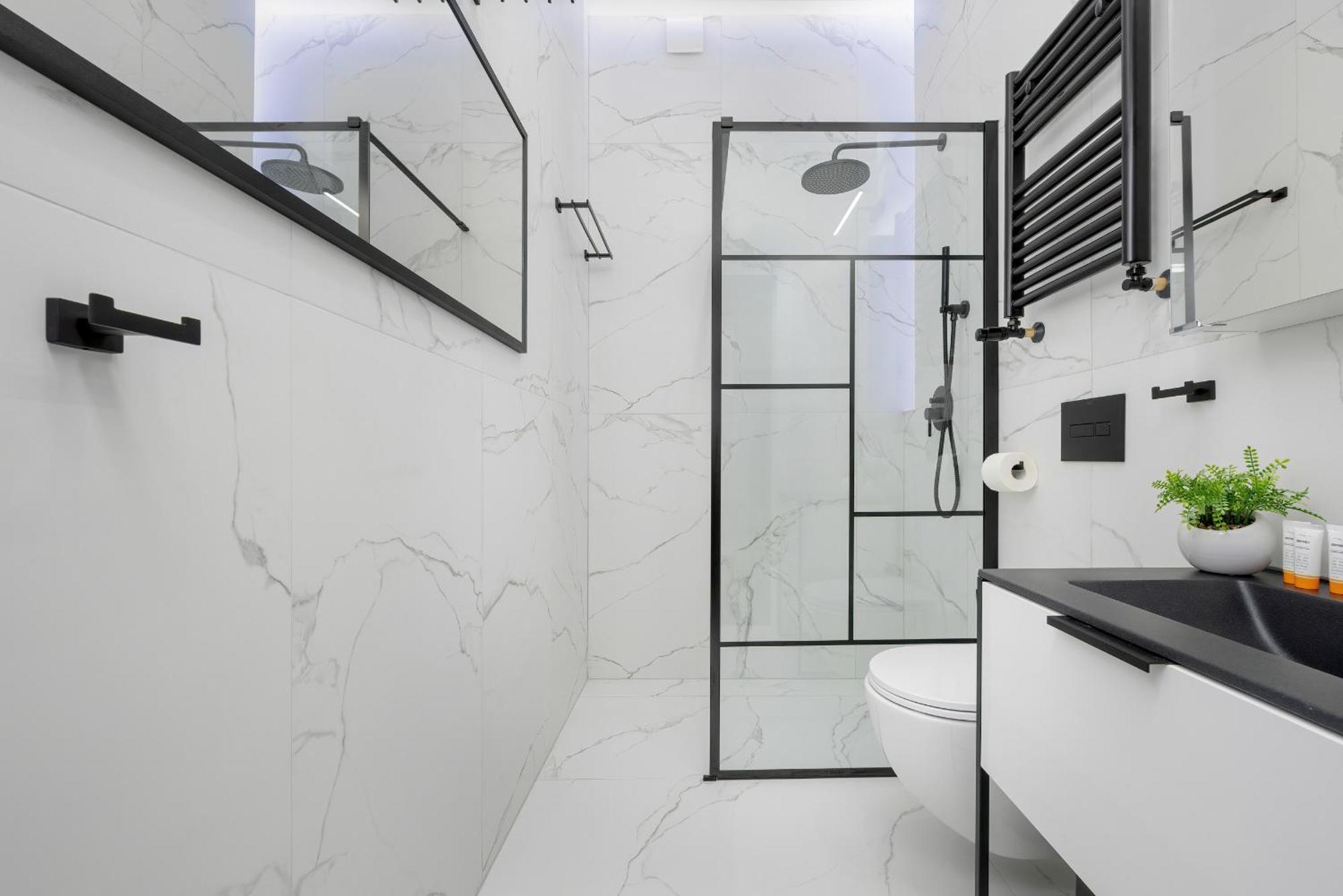 Exclusive Grey And Red Apartment In Warsaw Center By Noclegi Renters Eksteriør bilde